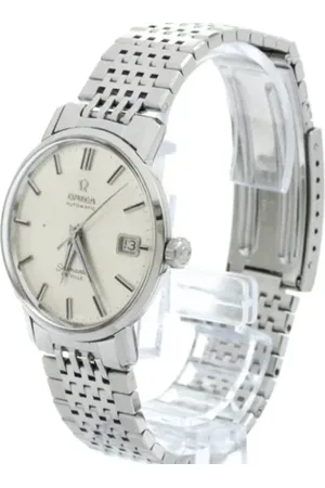 Omega Pre-owned, Herr, ONE Size, Pre-owned Rostfritt stal klockor