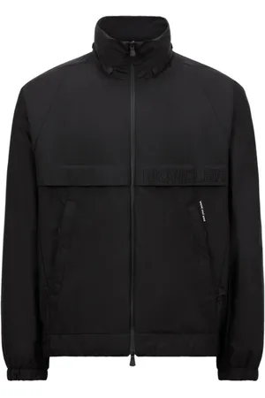 Moncler Jacka, Herr, XL, Nylon, Utomhusjacka Svart Fint Tyg