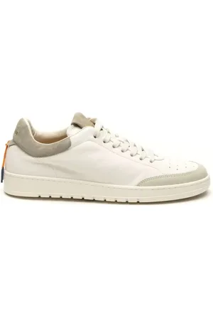 Barracuda Skor, Herr, 41 EU, Läder, Vita Lädersneakers Stilfull Modell