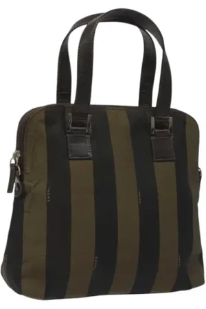 Fendi Pre-owned, Dam, ONE Size, Pre-owned handväska i canvas