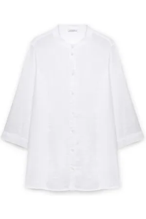 Fiorella rubino Blusar & Skjortor , Dam, 6Xl, Linne, Skjorta i linne och jersey
