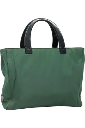 Prada Pre-owned, Dam, ONE Size, Nylon, Pre-owned Nylon handvskor