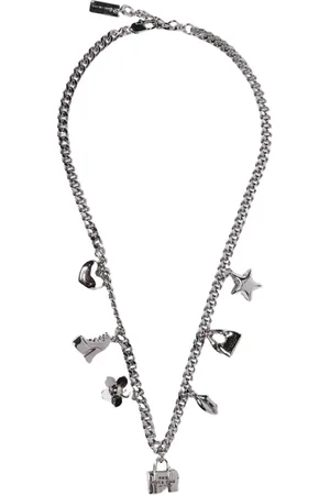 Marc Jacobs Accessoarer, Dam, ONE Size, Elegant Metallkedja Halsband