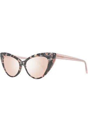 Guess Accessoarer, Dam, ONE Size, Svarta Kvinnor Cat Eye Solglasögon
