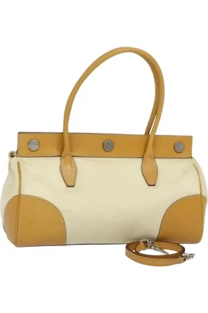 Prada Pre-owned, Dam, ONE Size, Pre-owned handväska i canvas