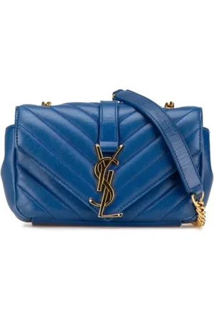 Saint Laurent Pre-owned, Dam, ONE Size, Pre-owned Laeder crossbodyvskor