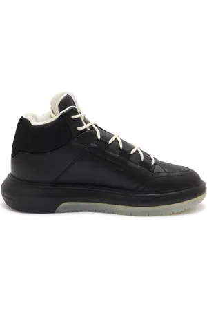 Emporio Armani Skor, Herr, 43 1/2 EU, Emporio Skor Svarta Sneakers
