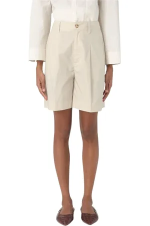Woolrich Shorts, Dam, W30, Bomull, Veckade Bomullsshorts