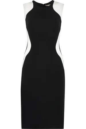 Stella McCartney Klänning, Dam, S, Kontrast Mini Klänning med Viskos Elastan