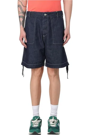 C.P. Company Shorts, Herr, M, Denim, Blå Dragsko Denim Shorts