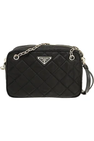 Prada Väska, Dam, ONE Size, Nylon, Quiltad Crossbody-väska för Kvinnor