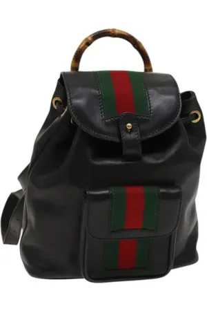 Gucci Pre-owned, Dam, ONE Size, Pre-owned Laeder ryggsckar