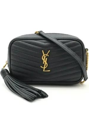 Saint Laurent Pre-owned, Dam, ONE Size, Pre-owned Laeder crossbodyvskor
