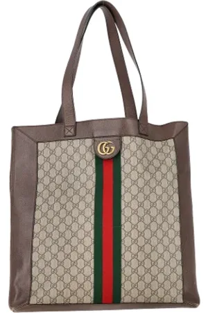 Gucci Pre-owned, Herr, ONE Size, Pre-owned Canvas gucci-vskor