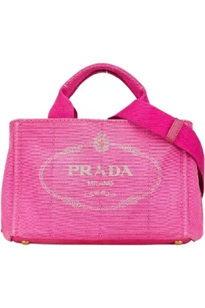 Prada Pre-owned, Dam, ONE Size, Pre-owned Canvas prada-vskor