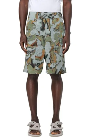 Woolrich Shorts, Herr, M, Nylon, Kort Grön Ullrock Stilfull Män