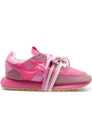 Ghoud Skor, Dam, 37 EU, Läder, Starlight Glitter Sneakers Fuchsia