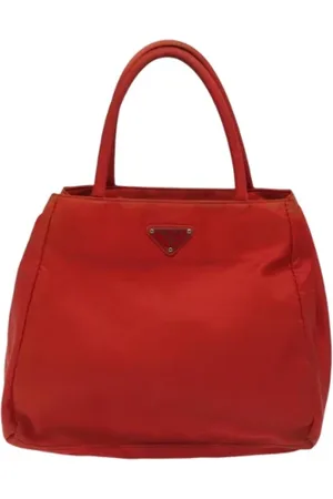 Prada Pre-owned, Dam, ONE Size, Nylon, Pre-owned Nylon handvskor