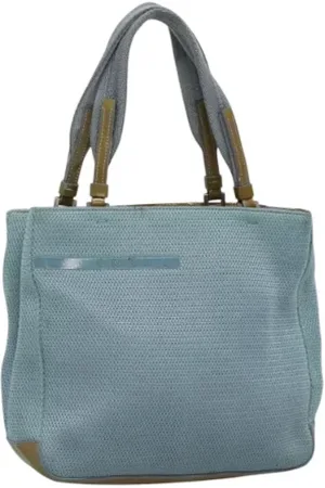 Prada Pre-owned, Dam, ONE Size, Nylon, Pre-owned Nylon handvskor