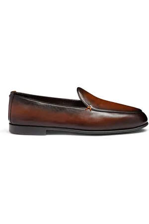 santoni Skor, Herr, 42 1/2 EU, Läder, Herr läderloafer