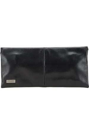 Saint Laurent Pre-owned, Dam, ONE Size, Pre-owned Laeder kuvertvskor