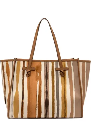 Gianni chiarini Väska, Dam, ONE Size, Läder, Natur Handväska med läderhandtag