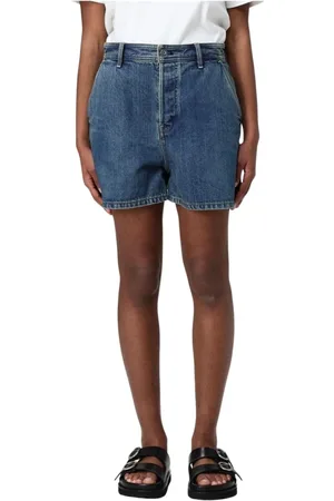 Jil Sander Shorts, Dam, W26, Denim, Klassiska Denim Avslappnad Passform Shorts
