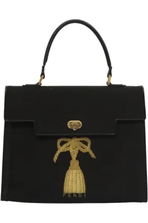 Fendi Pre-owned, Dam, ONE Size, Pre-owned handväska i canvas