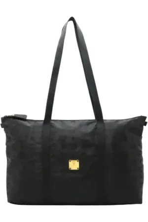 MCM Pre-owned, Dam, ONE Size, Nylon, Pre-owned Nylon axelremsvskor