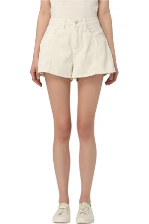 Armani Exchange Shorts, Dam, W29, Denim, Gul Veckad Denim Shorts