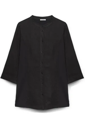 Fiorella rubino Blusar & Skjortor , Dam, 6Xl, Linne, Skjorta i linne och jersey