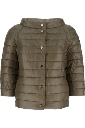 HERNO Jacka, Dam, XS, Nylon, Vändbar Ultralätt Brun Nylonrock