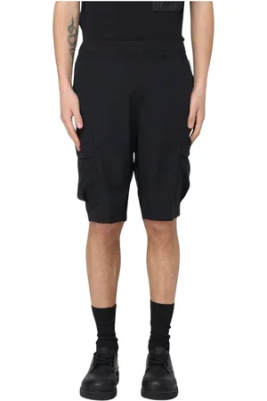 Parajumpers Shorts, Herr, S, Svart Pufferjacka med Logodetaljer