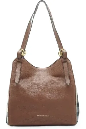 Burberry Pre-owned, Dam, ONE Size, Pre-owned Laeder handvskor