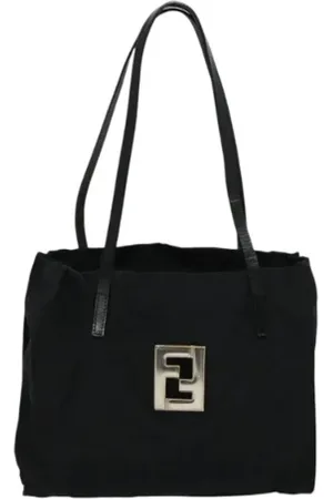 Fendi Pre-owned, Dam, ONE Size, Pre-owned handväska i canvas