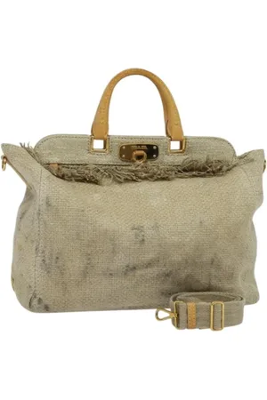 Prada Pre-owned, Dam, ONE Size, Pre-owned handväska i canvas