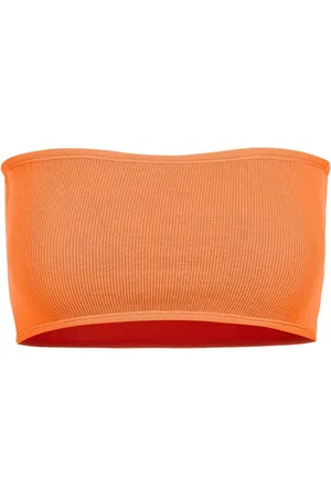 Iceberg Badkläder, Dam, S, Läder, stickad bandeau topp