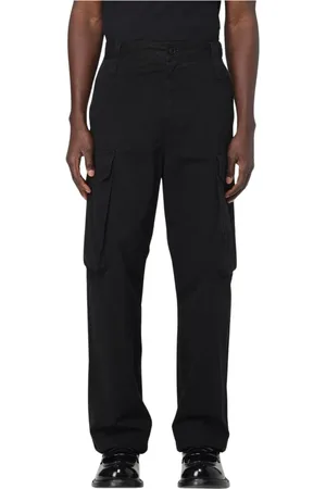 Msgm Byxor, Herr, S, Bomull, Gula Cargo Byxor med Flera Fickor