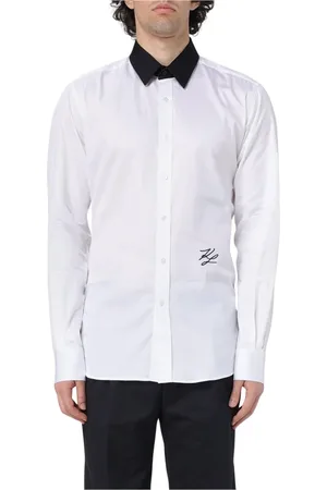 Karl Lagerfeld Skjorta, Herr, 3Xl, Långärmad signatur skjorta
