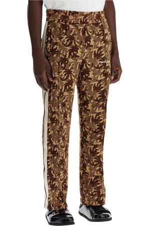 Palm Angels Byxor, Herr, S, Bomull, Multifärgade Track Pants med Djärv Estetik