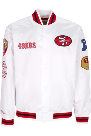Mitchell & Ness Jacka, Herr, M, Polyester, NFL Hometown Bomber Jacka Vit