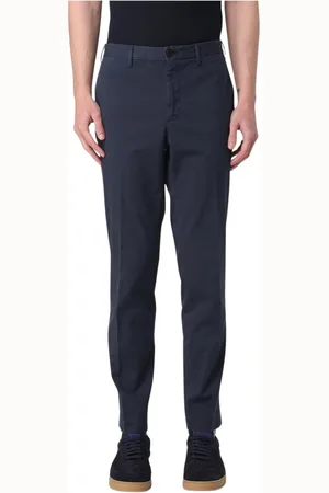 Incotex Byxor, Herr, L, Bomull, Brun Slim Fit Chinos Byxor