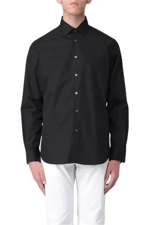 Paul Smith Skjorta, Herr, 2Xl, Bomull, Svart långärmad skjorta