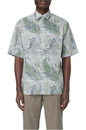 Etro Skjorta, Herr, L, Bomull, Elegant Paisley Print Skjorta