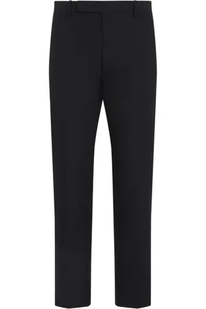 Prada Byxor, Herr, L, Bomull, Svarta Byxor för Män