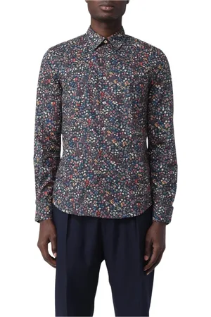 Paul Smith Skjorta, Herr, S, Bomull, Blommigt Skjorta