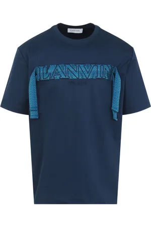 Lanvin Topp, Herr, L, Bomull, Blå T-shirt & Polo Combo