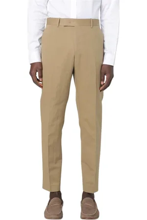 PT Torino Byxor, Herr, XL, Linne, Sand Linne Casual Byxor