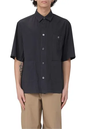 BARENA Skjorta, Herr, L, Elegant Grå Button-Up Skjorta