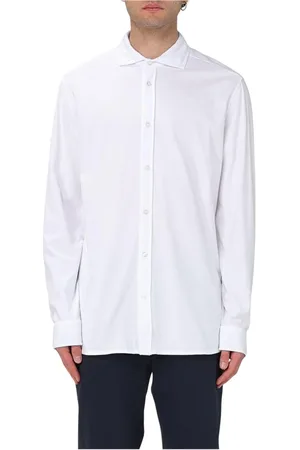 FAY Skjorta, Herr, 2Xl, Bomull, Vit Bomullsskjorta Stilfull Män